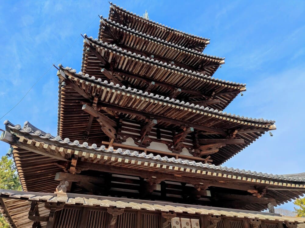 法隆寺五重塔