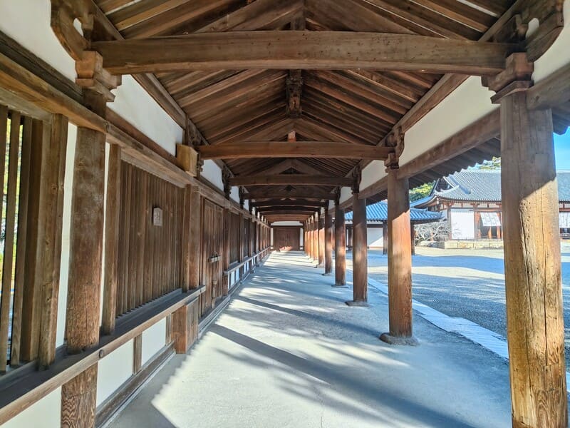 法隆寺回廊