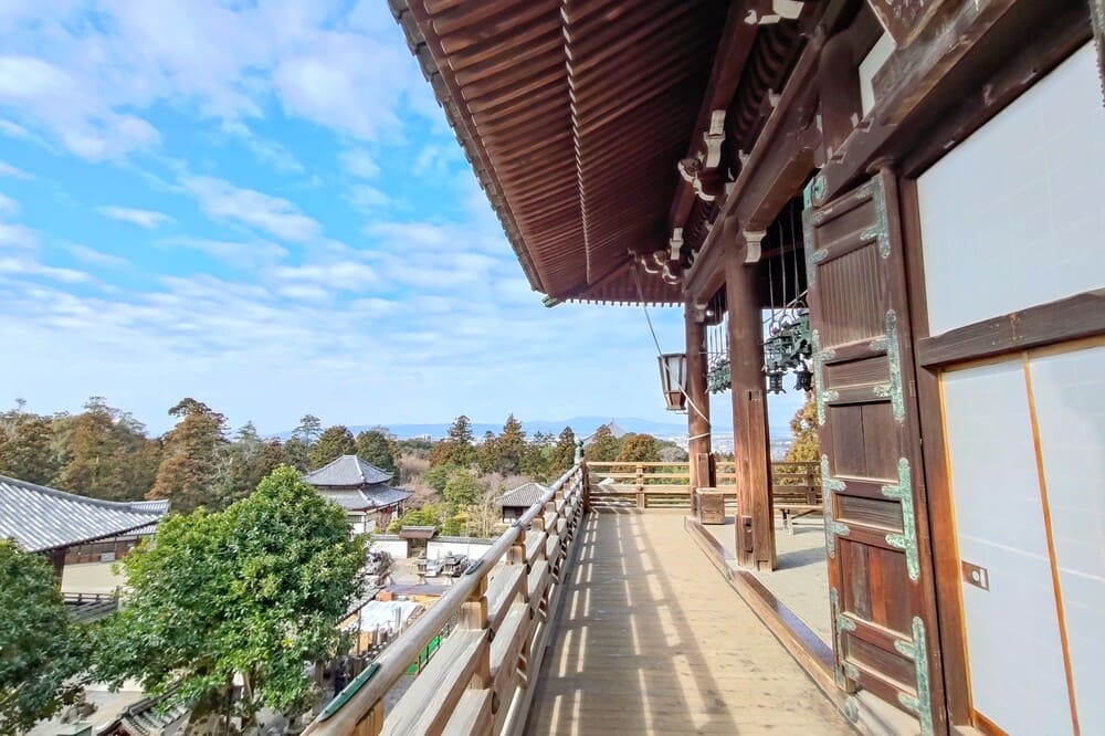 東大寺二月堂からの眺め